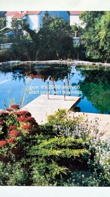 2000 - Mit einer Idee, viel Mut - einfach angefangen. 🪏

#schwimmteich #gartenteich #poolbau #gartenlandschaftsbau #planung #swimmingpool #pov #povreels